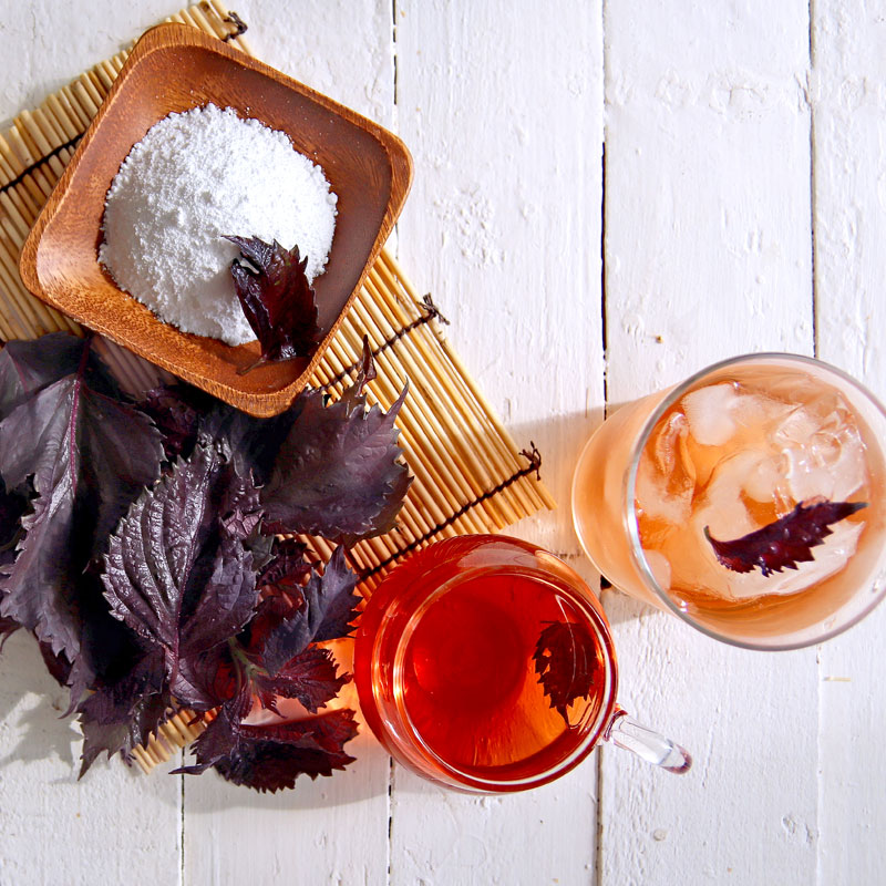 塩赤しそルイボスティー｜ルイボスティー・ノンカフェイン紅茶専門店