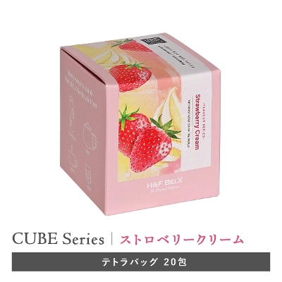 ［CUBE］ストロベリークリーム 2.0g×20包